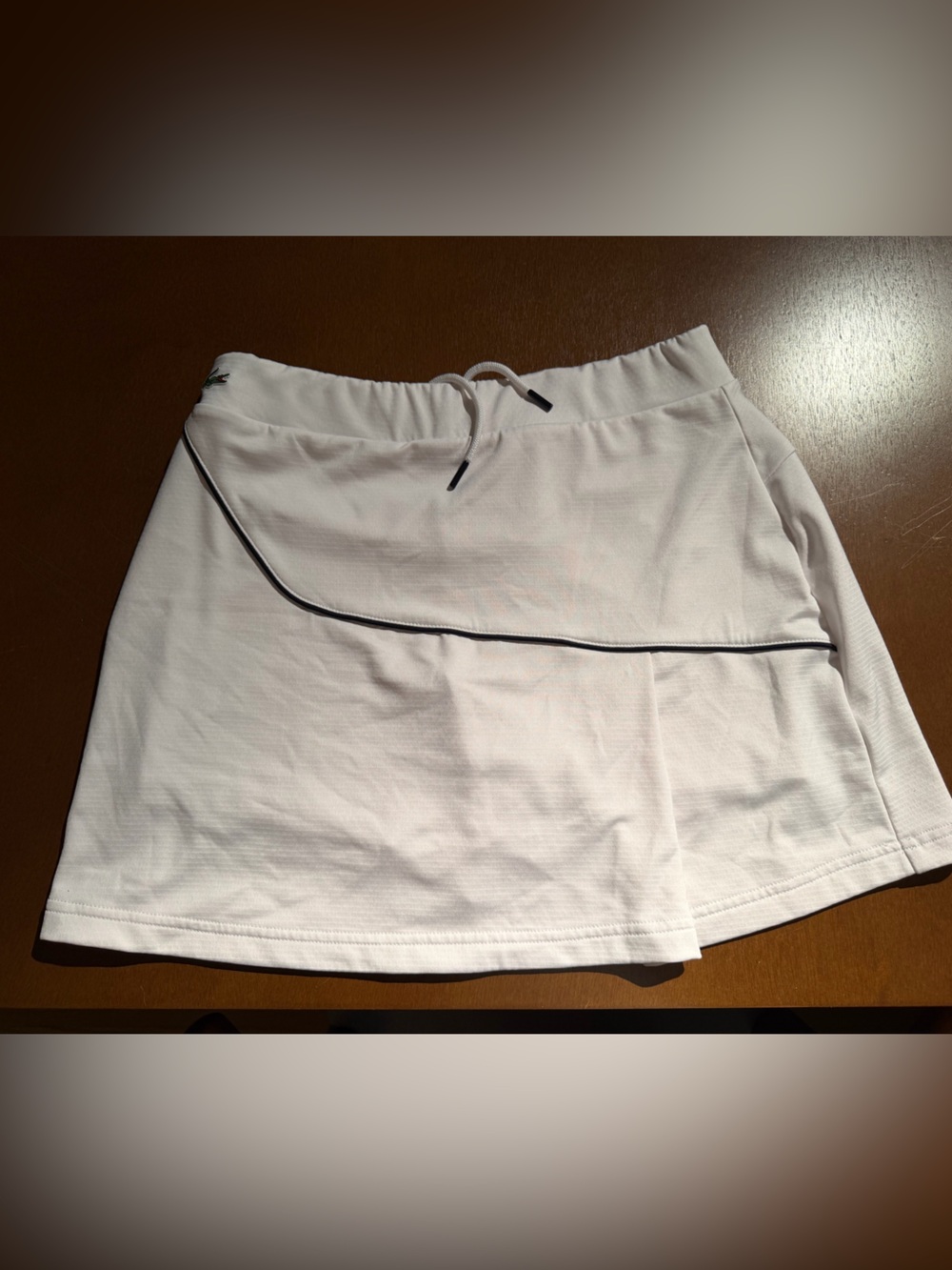 Lacoste White Tennis Skort